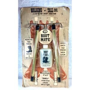 Boot Mate Adjustable Boot Shape Kit 9" to 17" Walking Tall Inc. Vintage NOS